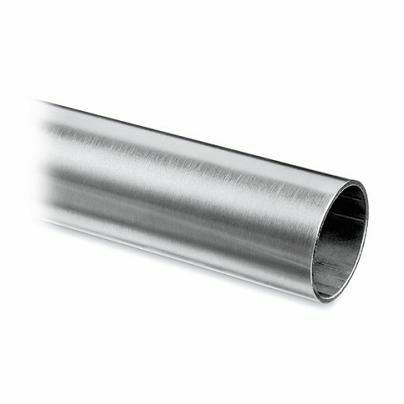 Tube inox 304l brossé - brossé, diam